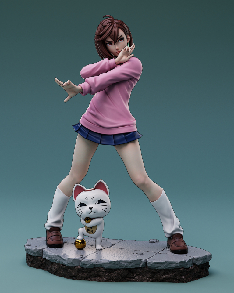 Momo Ayase STL 7 - Dandadan