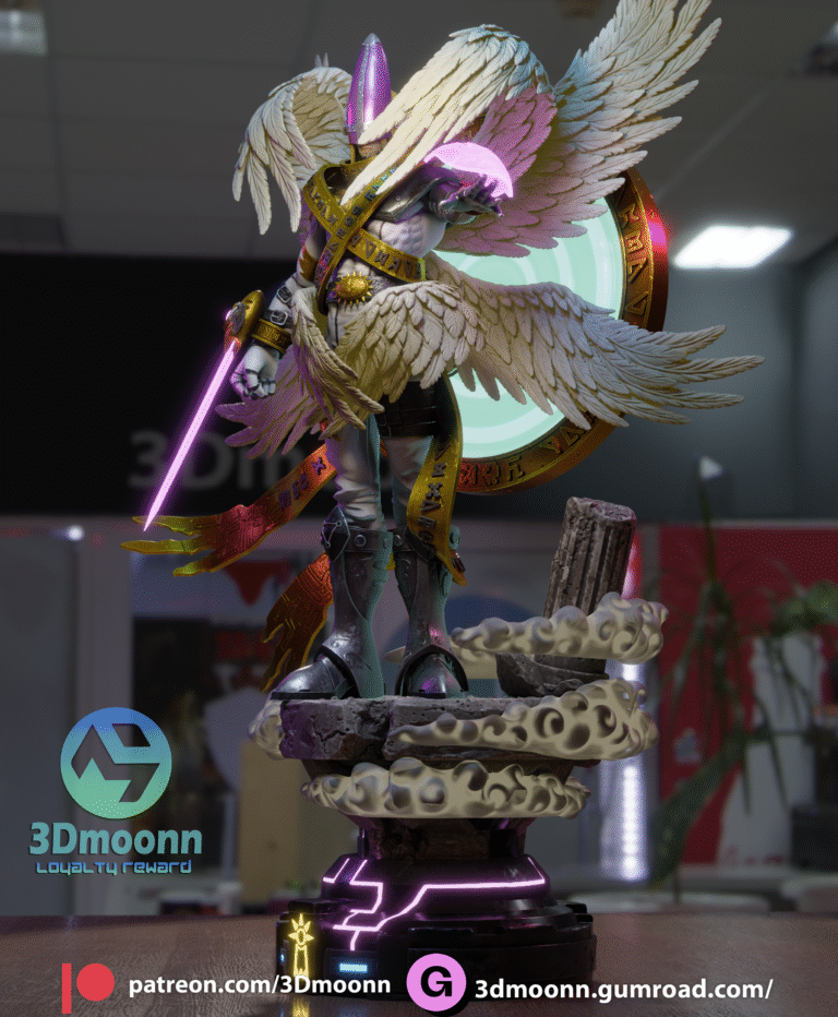 HolyAngemon STL - Digimon