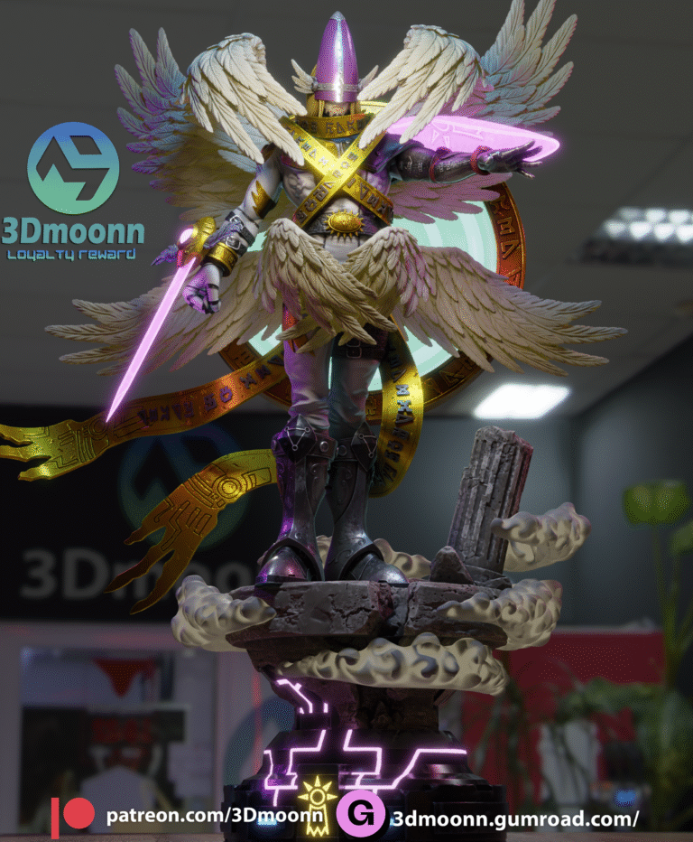 HolyAngemon STL - Digimon