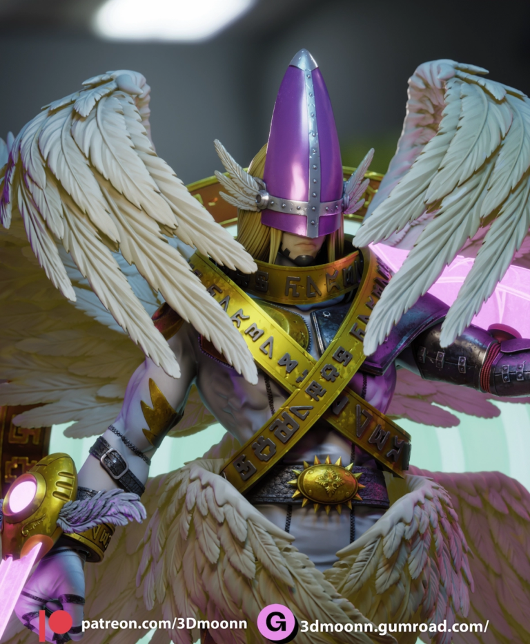 HolyAngemon STL Cover