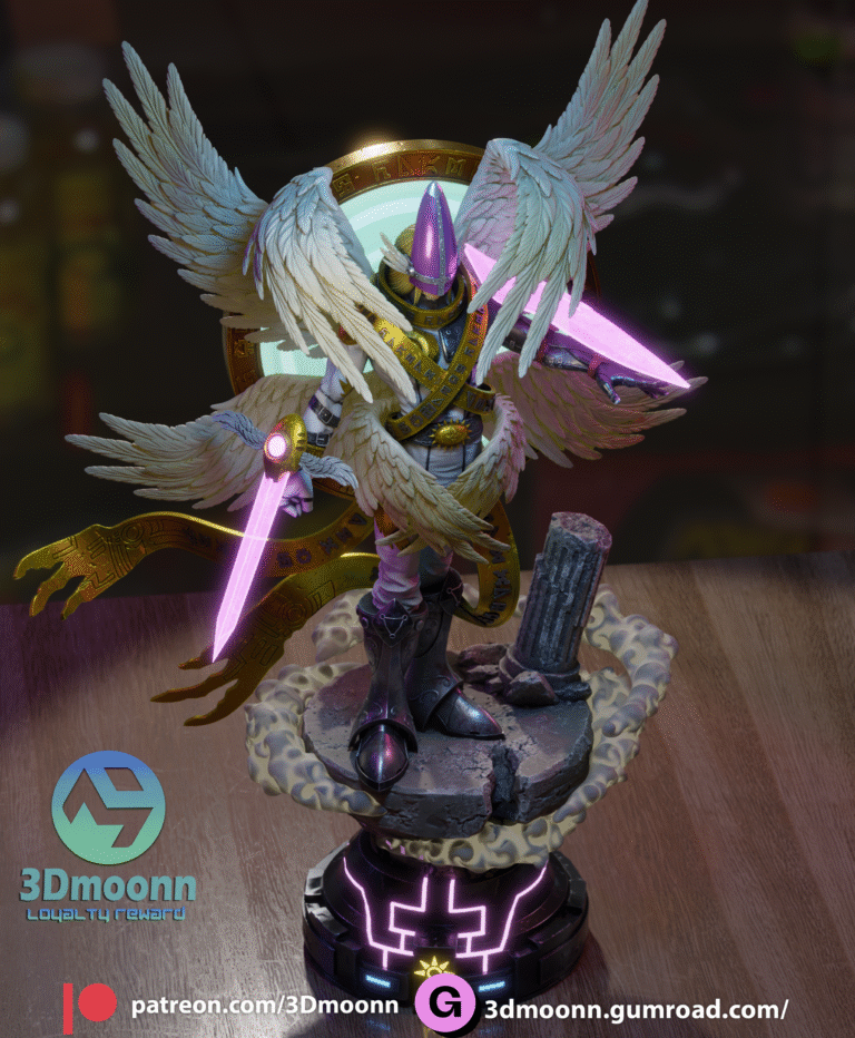HolyAngemon STL - Digimon