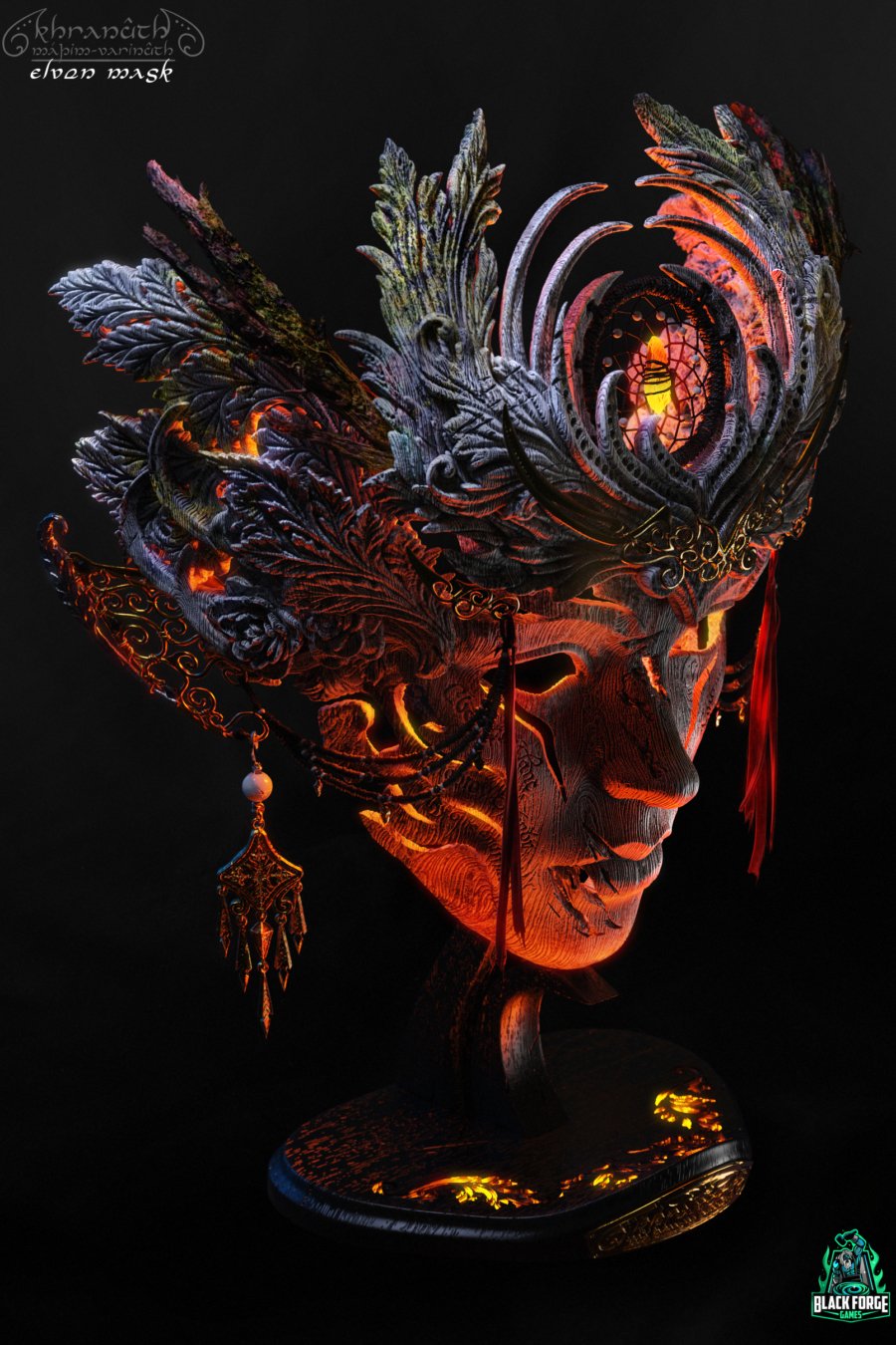 Elven Mask Render 2