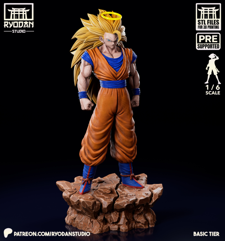 Goku STL SSJ3 - Dragon Ball
