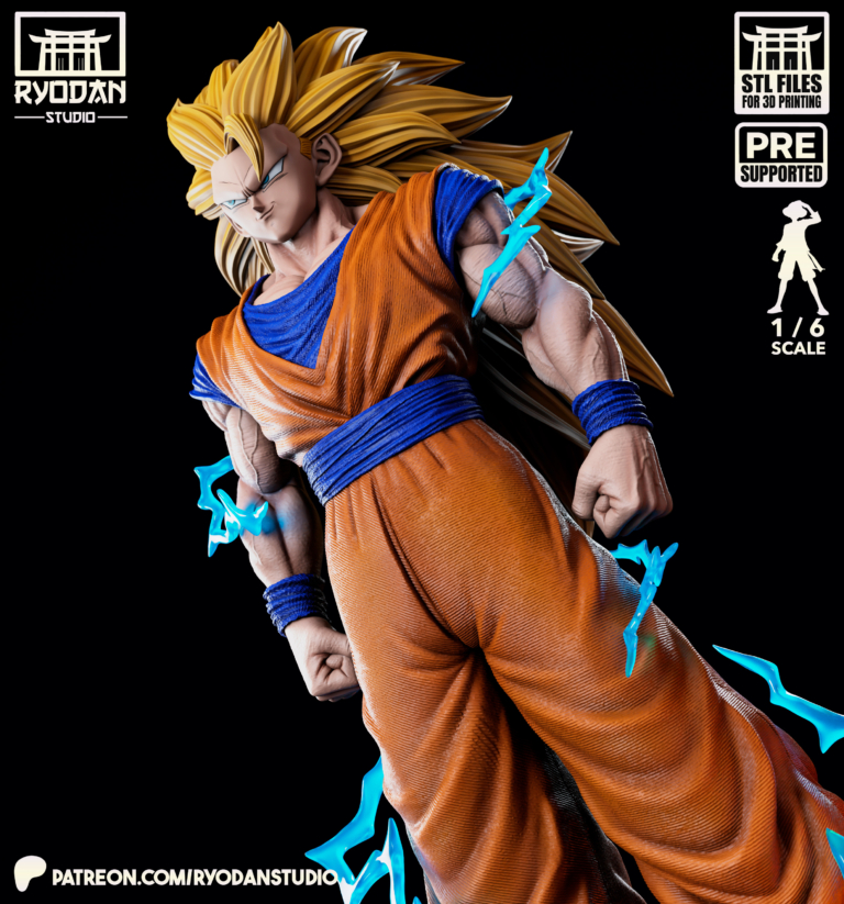 Goku STL SSJ3 - Dragon Ball