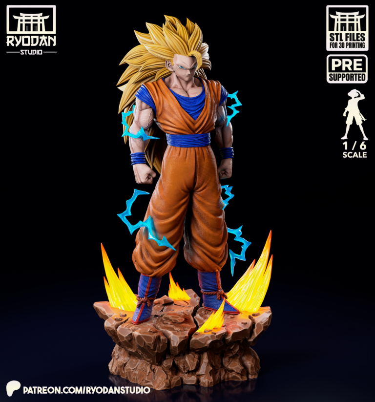 Goku STL SSJ3 - Dragon Ball