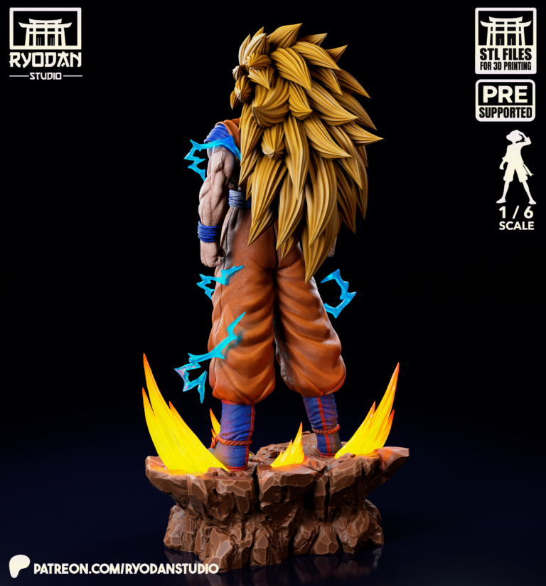 Goku STL SSJ3 - Dragon Ball
