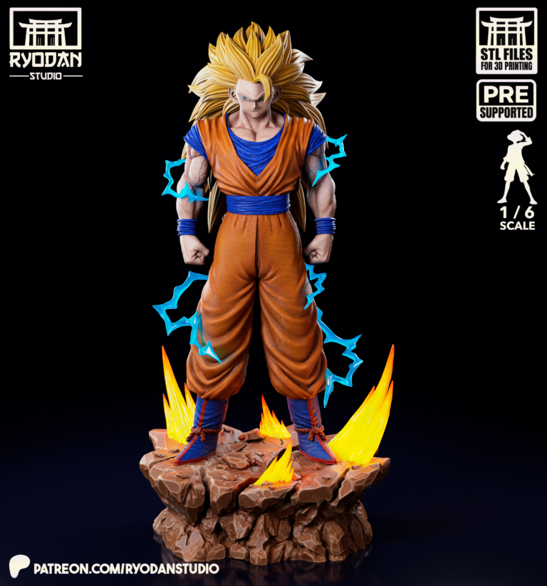 Goku STL SSJ3 - Dragon Ball