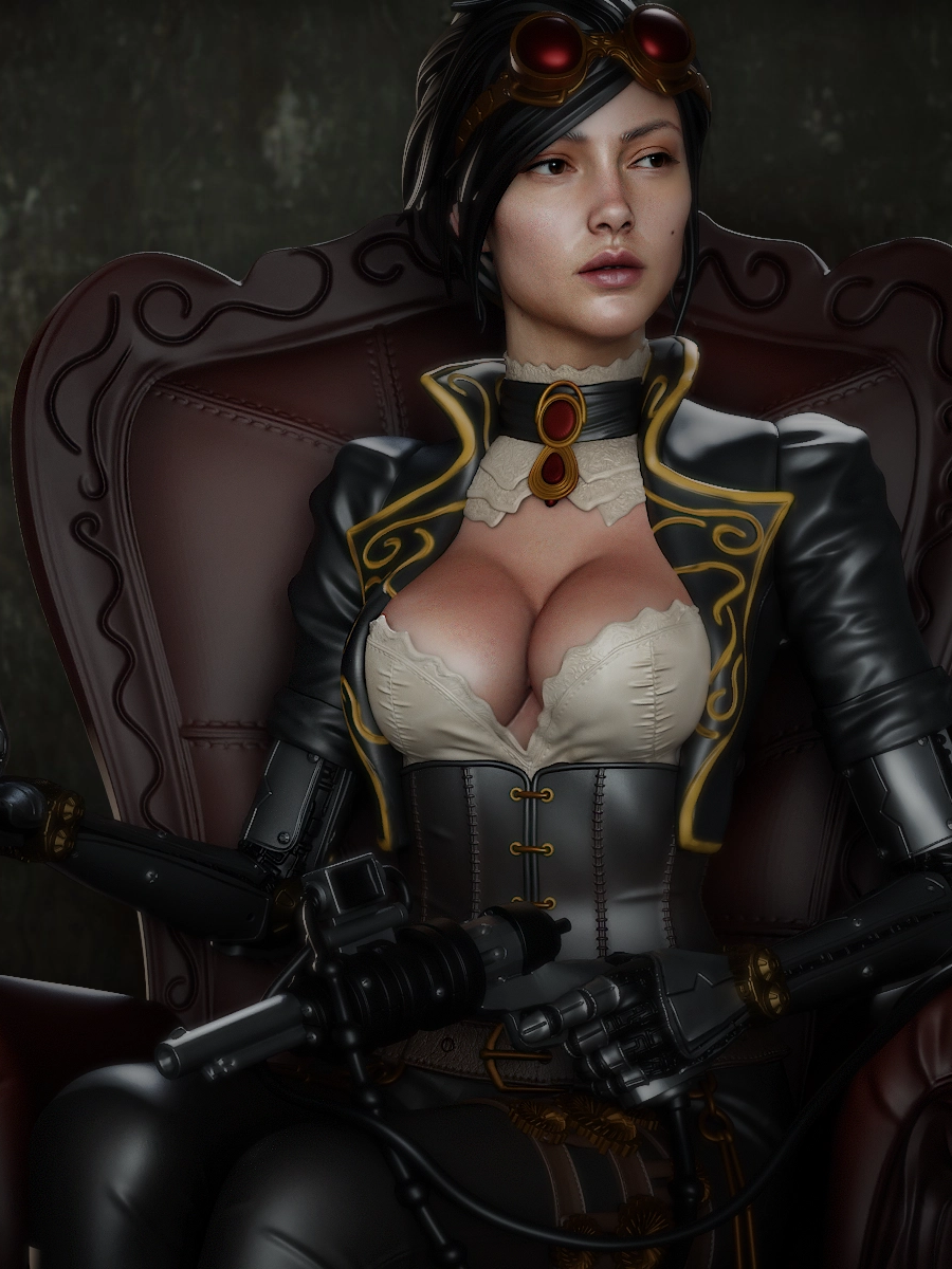 Lady Mechanika STL Cover