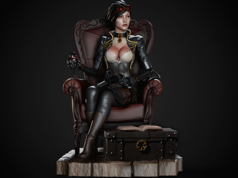 Lady Mechanika STL - Image