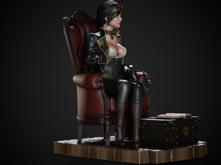 Lady Mechanika STL - Image