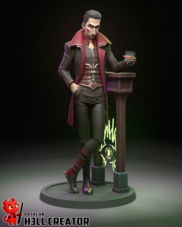 Silco STL + Bust - Arcane