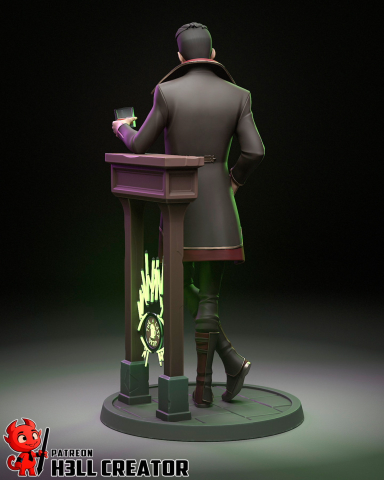 Silco STL + Bust - Arcane