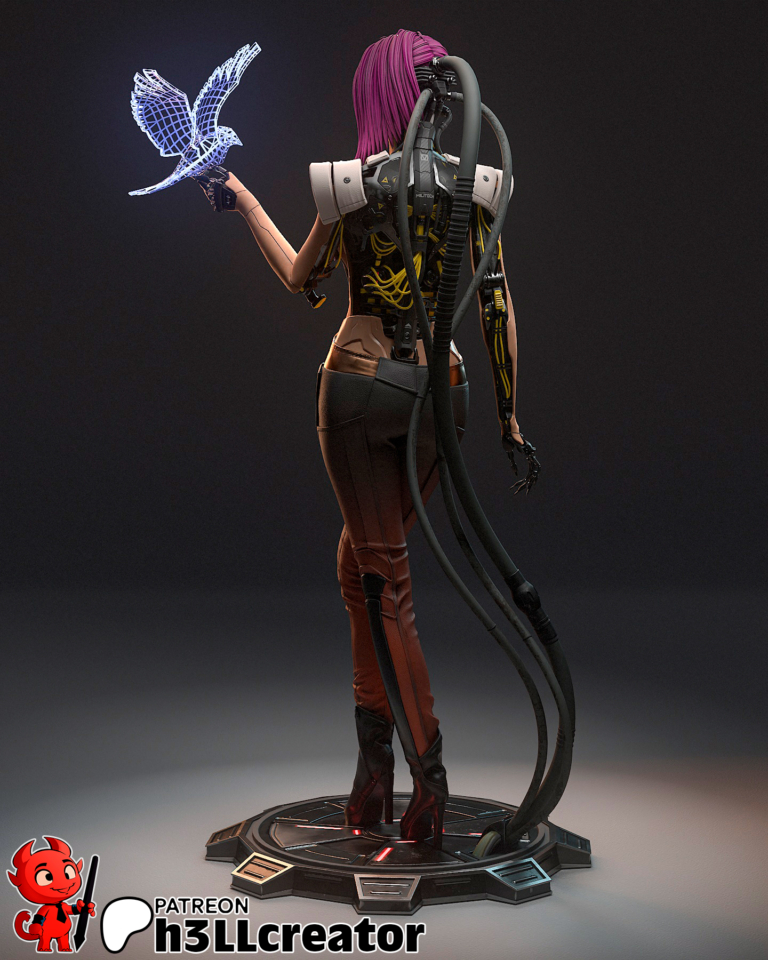 Songbird STL - Cyberpunk