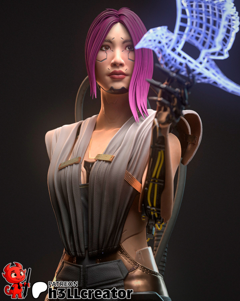 Songbird STL - Cyberpunk
