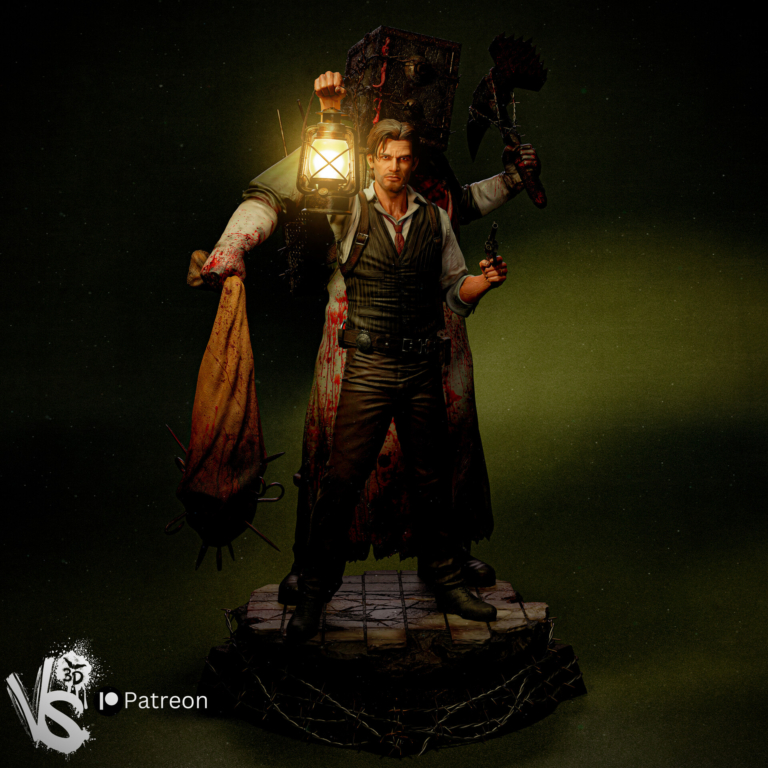 The Evil Within STL Diorama Cover