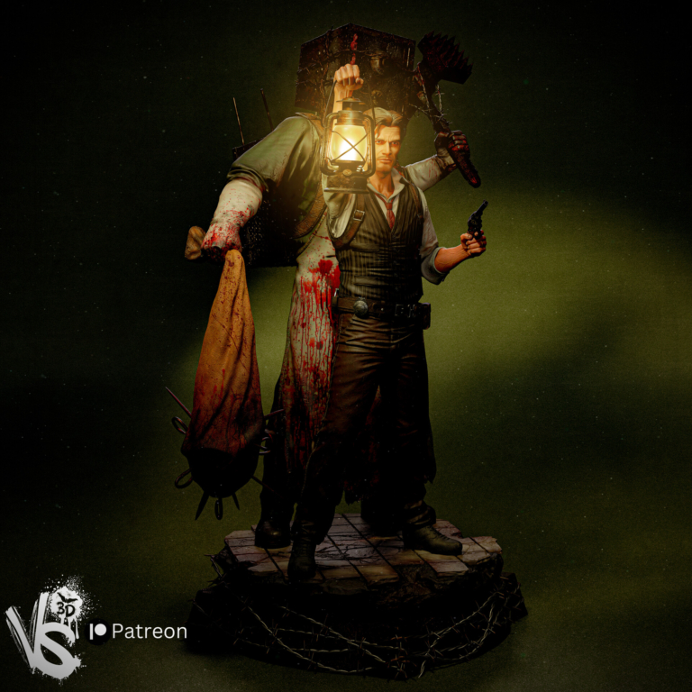 Sebastian Castellanos x The Keeper - The Evil Within STL