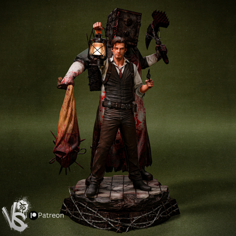 Sebastian Castellanos x The Keeper - The Evil Within STL