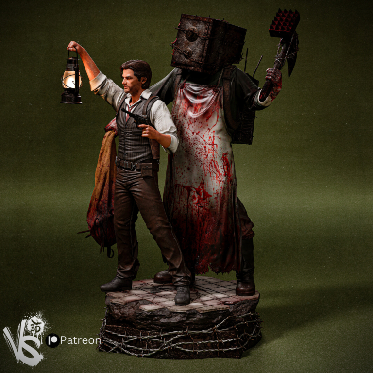 Sebastian Castellanos x The Keeper - The Evil Within STL