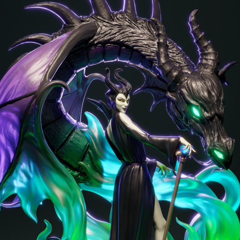Maleficent STL Cover