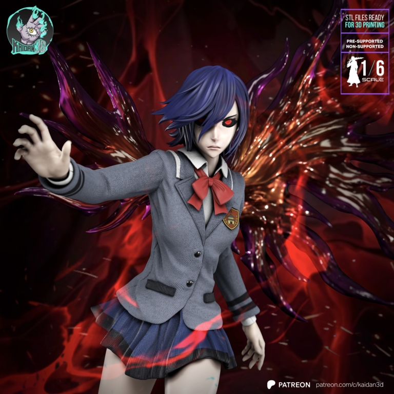 Touka Kirishima STL Cover