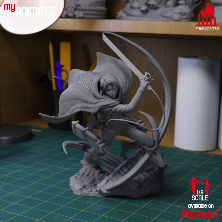 Levi Ackerman STL 2 - Shingeki no Kyojin