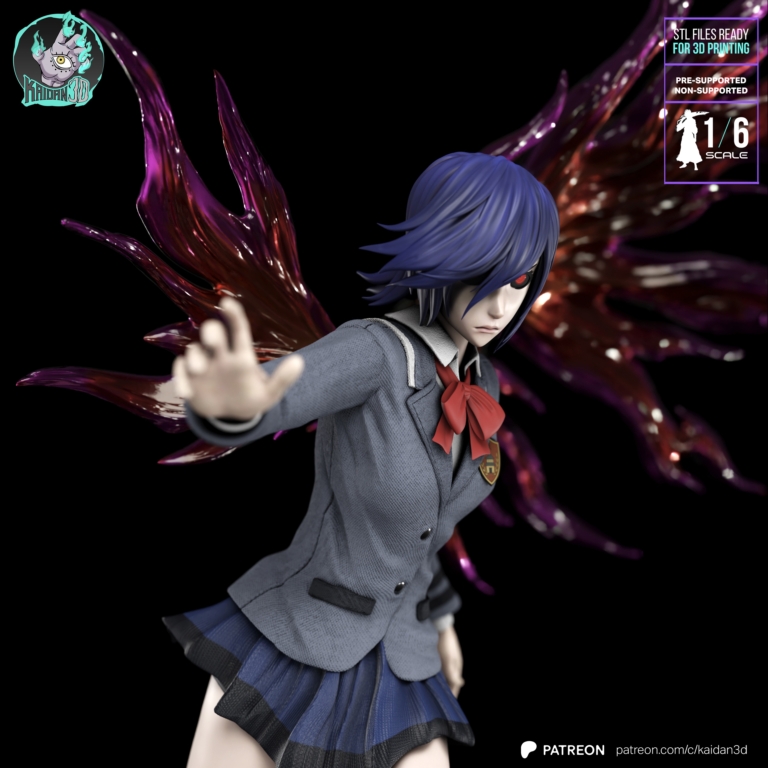 Touka Kirishima STL - Tokyo Ghoul