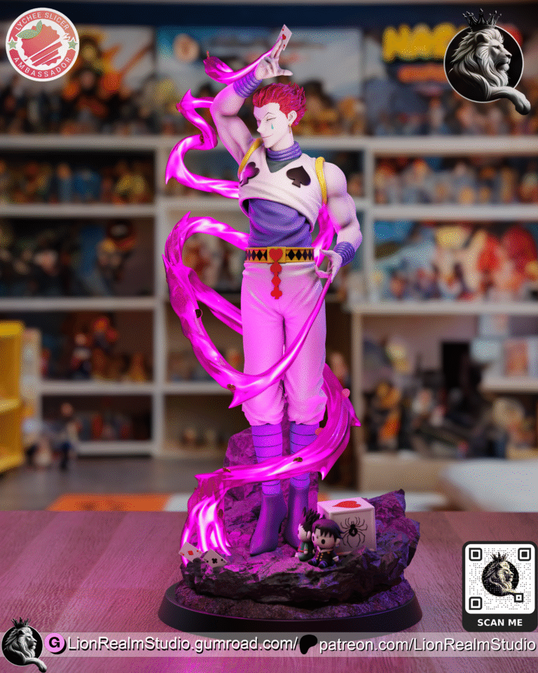 Hisoka Morow STL 2 - Hunter x Hunter