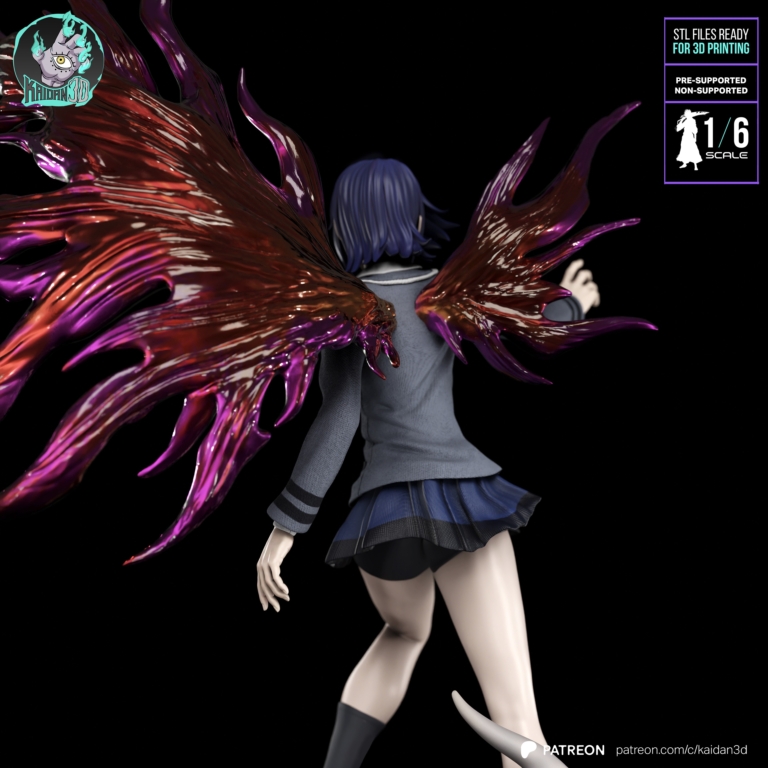 Touka Kirishima STL - Tokyo Ghoul