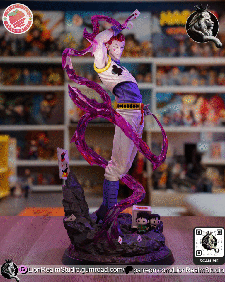 Hisoka Morow STL 2 - Hunter x Hunter