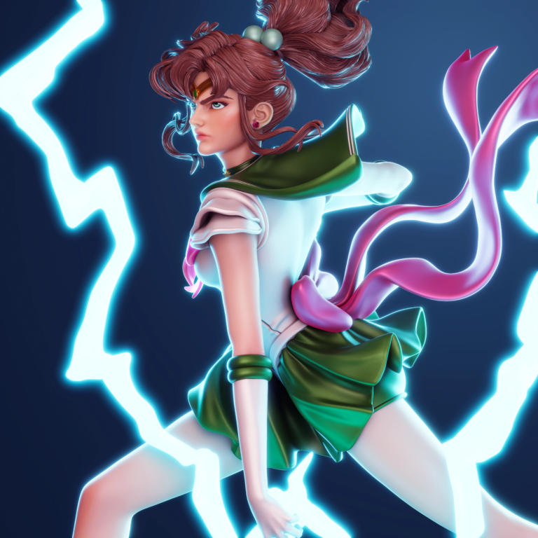 Makoto Kino (Sailor Jupiter STL) - Sailor Moon