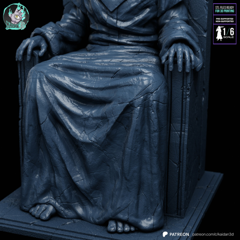 Statue of God STL - Solo Leveling