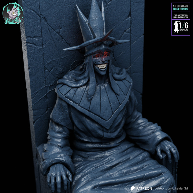 Statue of God STL - Solo Leveling