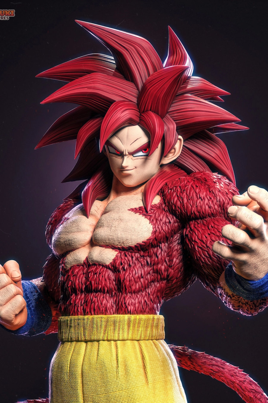 Goku STL SSJ4 Cover