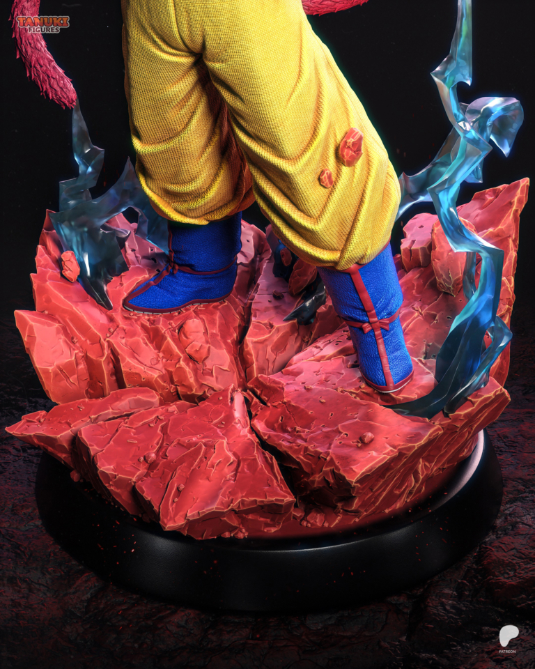 Goku STL SSJ4 Daima 2 + Bust - Dragon Ball