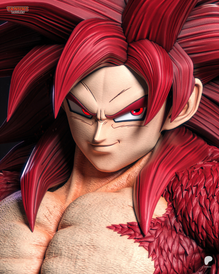 Goku STL SSJ4 Daima 2 + Bust - Dragon Ball