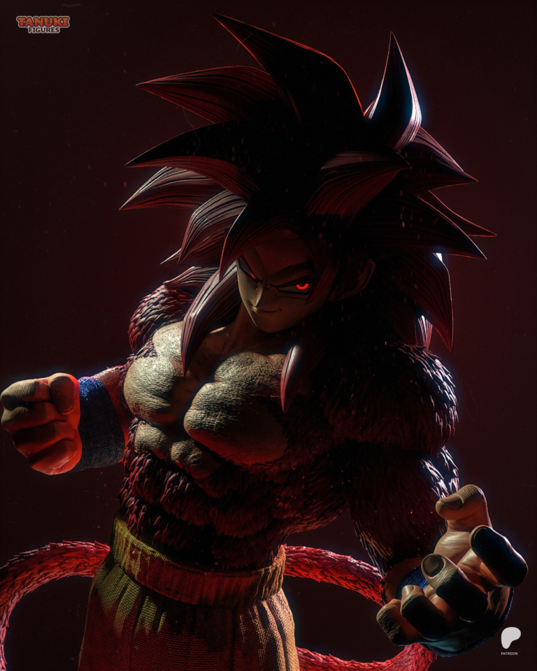 Goku STL SSJ4 Daima 2 + Bust - Dragon Ball