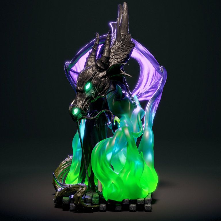 Maleficent STL Diorama - Fantasy