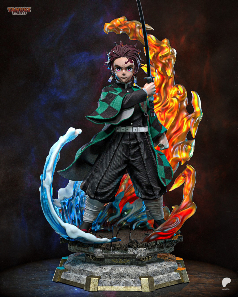 Tanjiro Kamado STL 2 - Demon Slayer: Kimetsu no Yaiba