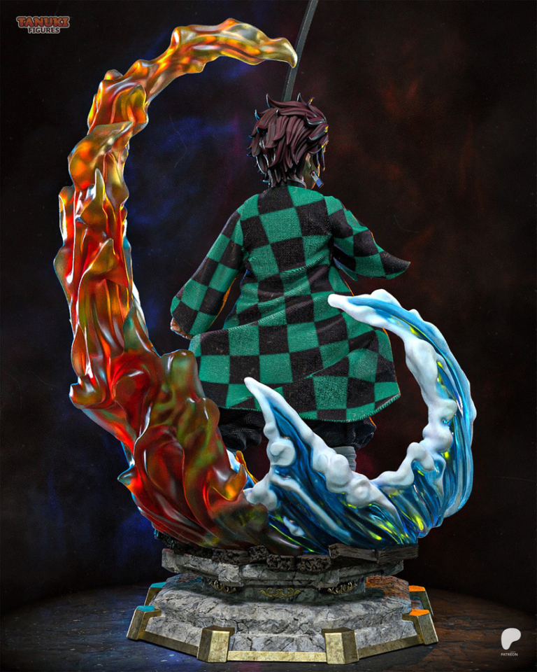 Tanjiro Kamado STL 2 - Demon Slayer: Kimetsu no Yaiba