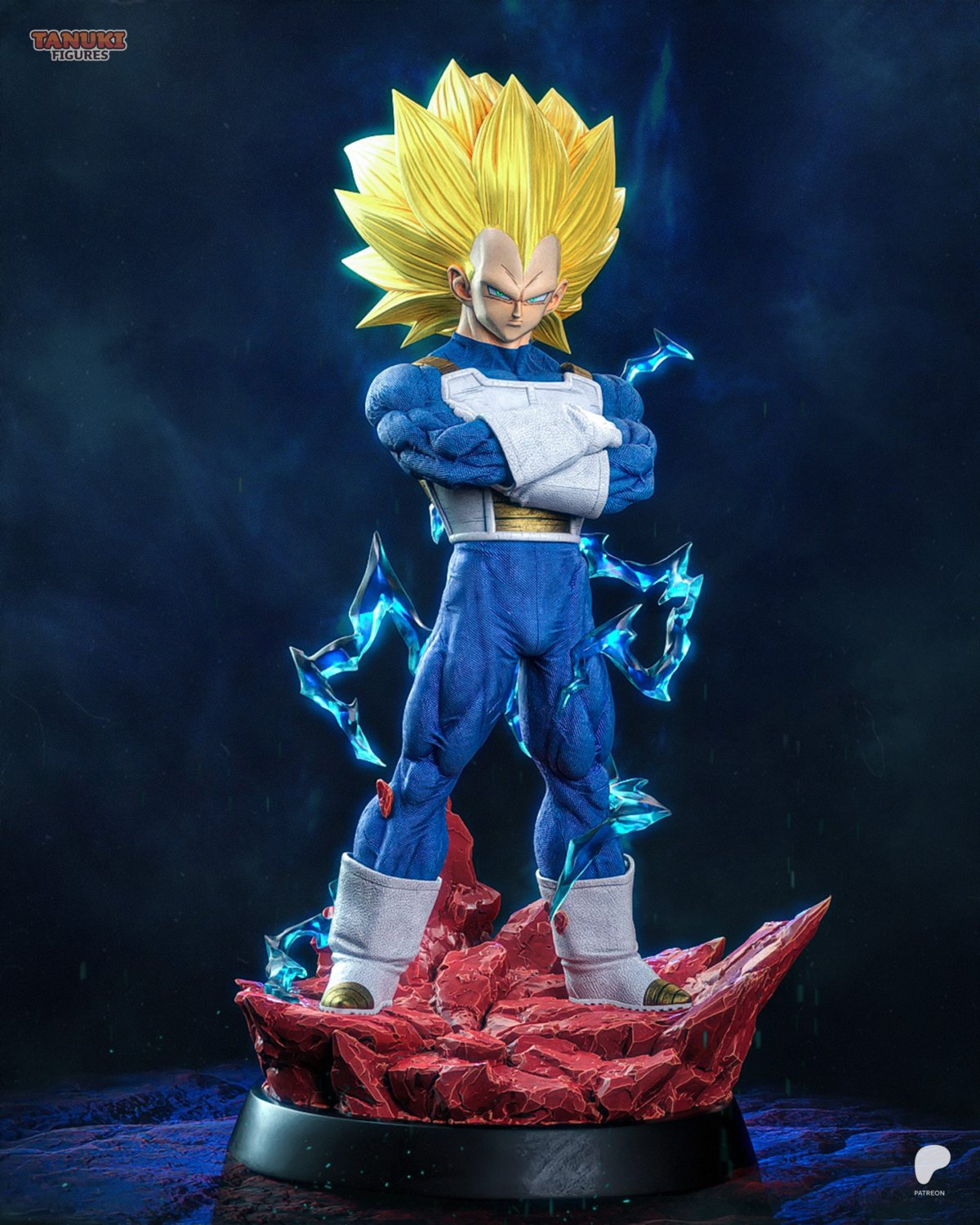 Vegeta SSJ3 Tanuki Figures 1 scaled
