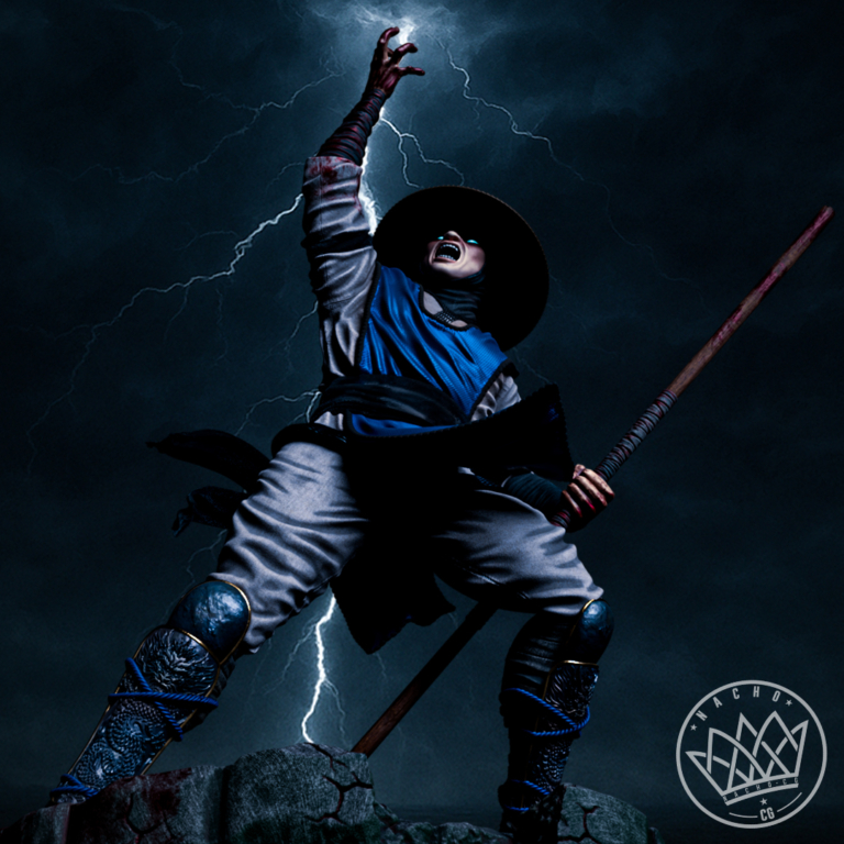 Raiden STL + Extras - Mortal Kombat