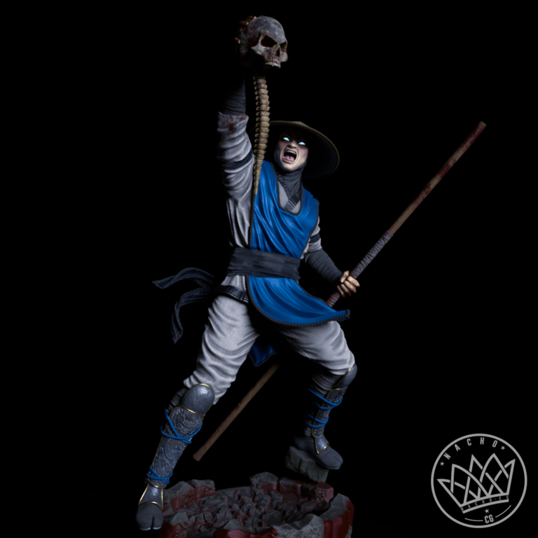 Raiden STL + Extras - Mortal Kombat