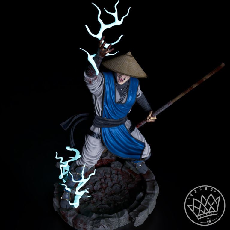 Raiden STL + Extras - Mortal Kombat