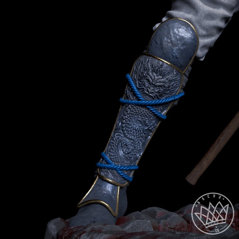 Raiden STL + Extras - Mortal Kombat