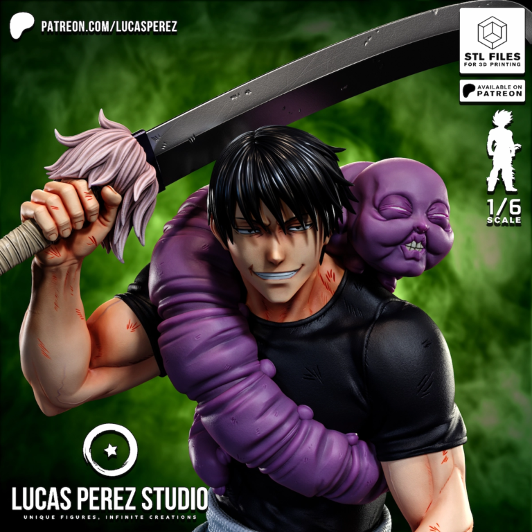 Toji Fushiguro STL Cover