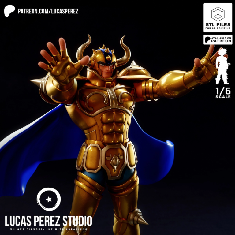 Taurus Aldebaran STL - Saint Seiya