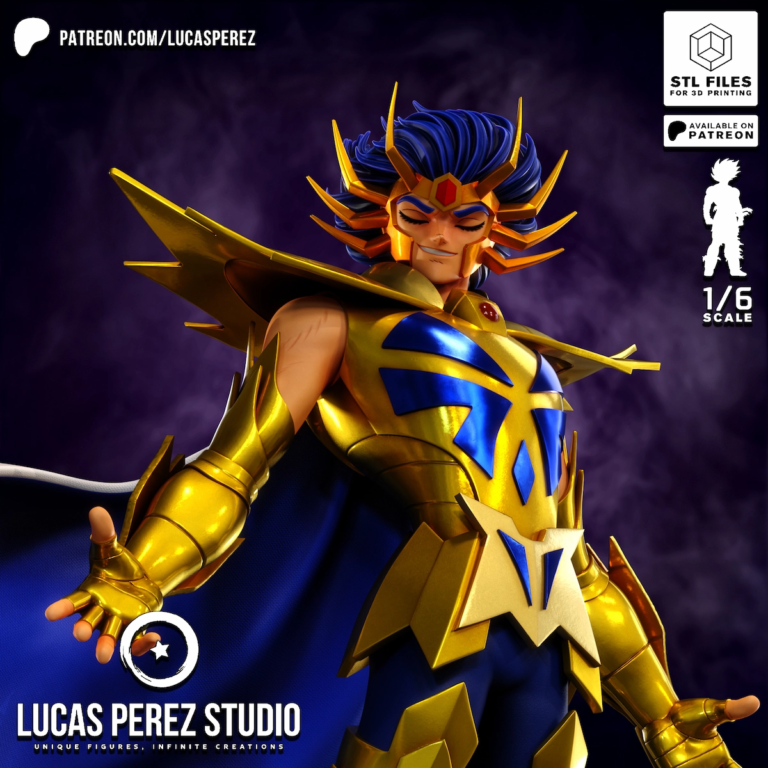 Cancer Deathmask STL - Saint Seiya
