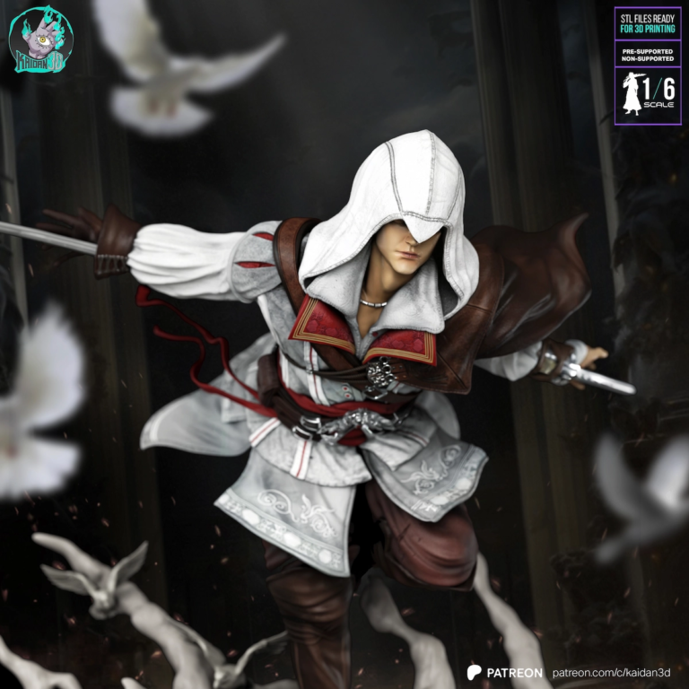 Ezio Auditore STL Cover