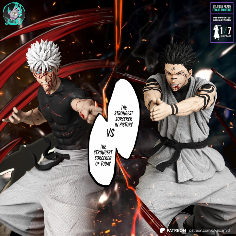 Gojo vs Sukuna STL Cover
