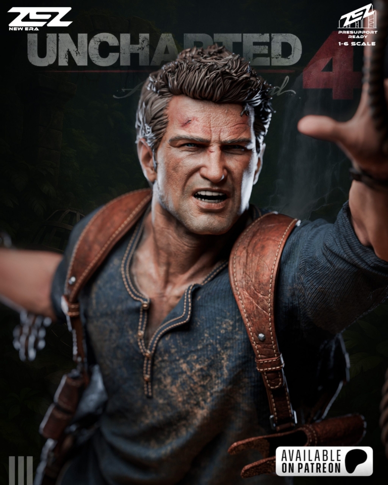 Nathan Drake STL Cover